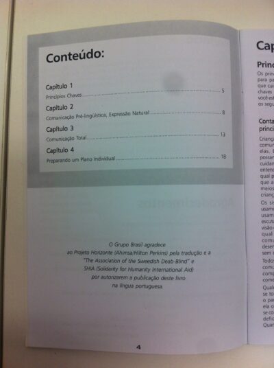 Iniciando a comunicação com a criança surdocega - Imagem 4