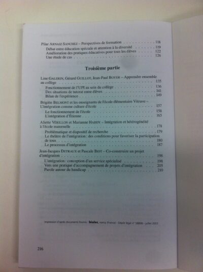 Diversité et handicap à l'école: quelles pratiques éducatives pour tous? - Imagem 5