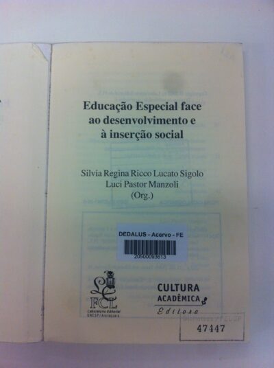 Educação especial face ao desenvolvimento e a inserção social - Imagem 2