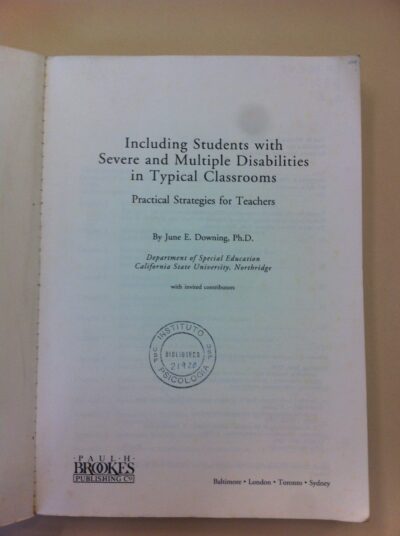 Including students with severe and multiple disabilities in typical classrooms - Imagem 2