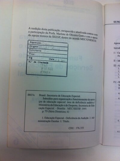 Subsídios para organização e funcionamento de serviços de educação especial: área da deficiência auditiva - Imagem 3