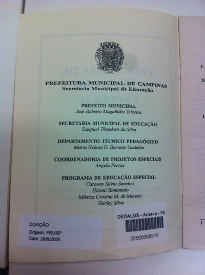 Programa de educação especial - Imagem 2