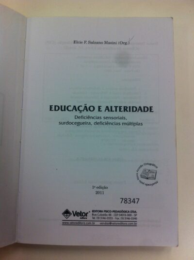Educação e alteridade: deficiências sensoriais, surdocegueira, deficiências múltiplas - Imagem 2