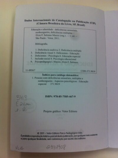 Educação e alteridade: deficiências sensoriais, surdocegueira, deficiências múltiplas - Imagem 3