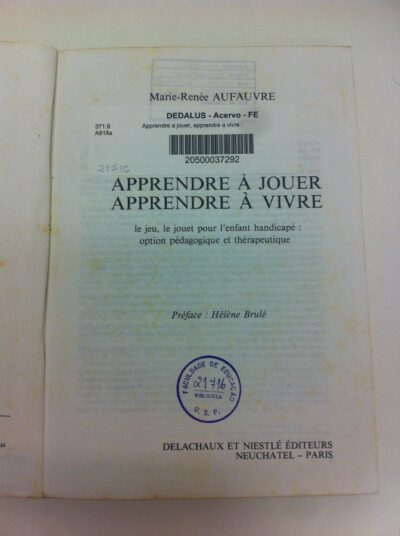 Apprendre à jouer, apprendre à vivre - Imagem 2