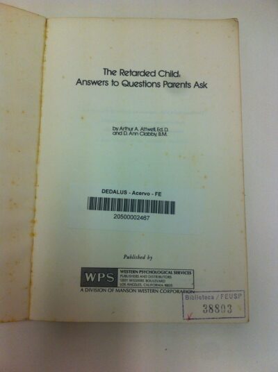 The retarded child: answers to questions parents ask - Imagem 2