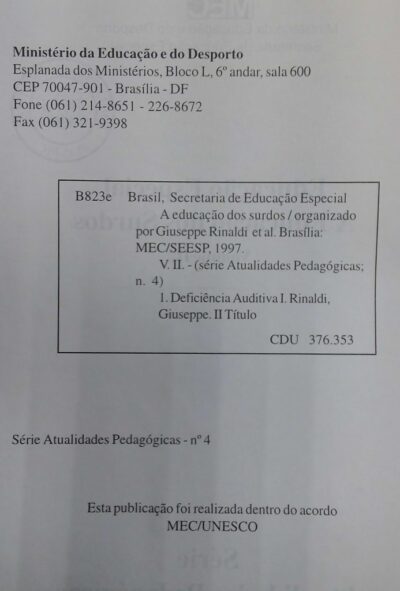 A educação dos surdos - Image 2