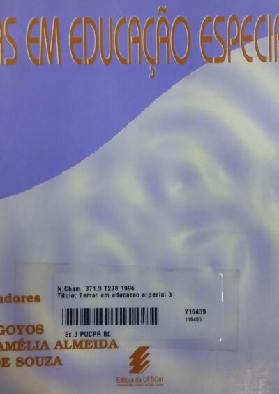 Temas em educação especial 3