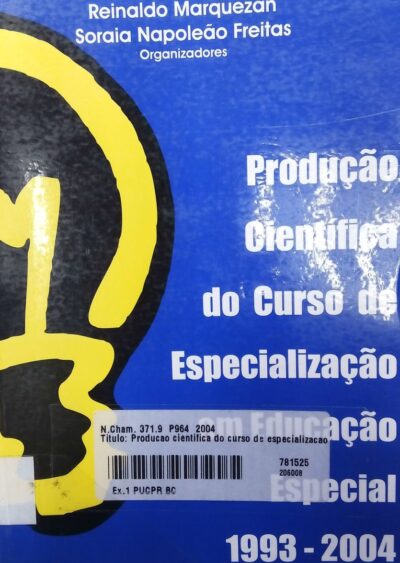 Produção científica do curso de especialização em educação especial da Universidade Federal Santa Maria