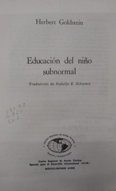 Educación del niño subnormal - Image 2