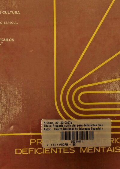 Proposta curricular para deficientes mentais educáveis