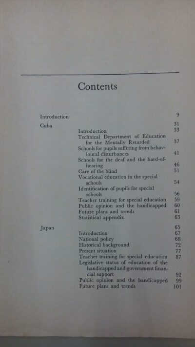 Case studies in special education: cuba, japan, kenya, sweden - Image 4