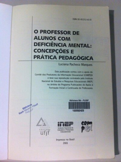 O professor de alunos com deficiência mental: concepções e prática pedagógica - Imagem 2