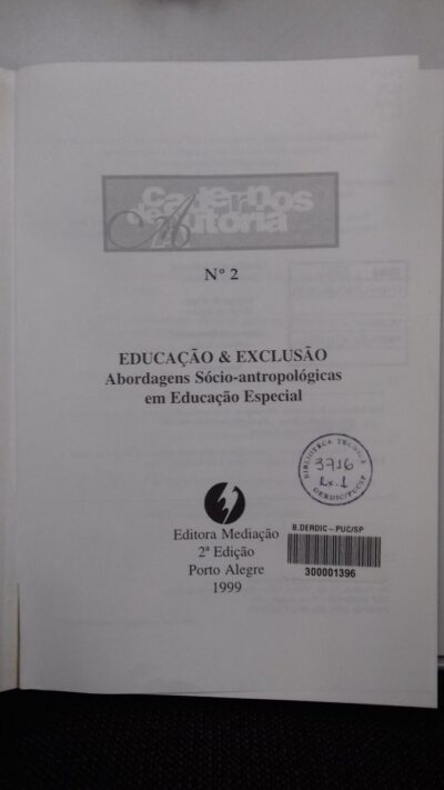 Educação e exclusão: abordagens sócio - antropológicas em educação especial - Imagem 4