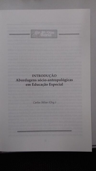 Educação e exclusão: abordagens sócio - antropológicas em educação especial - Imagem 7
