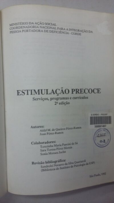 Estimulação precoce: servicos, programas e curriculos - Imagem 2