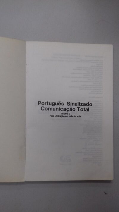 Português sinalizado: comunicação total - Imagem 2