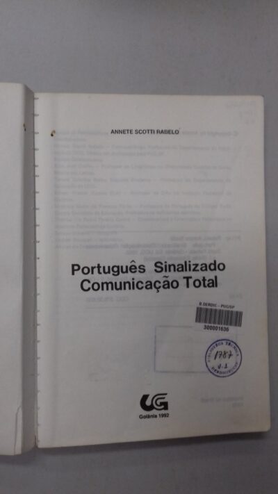 Português sinalizado: comunicação total - Imagem 10