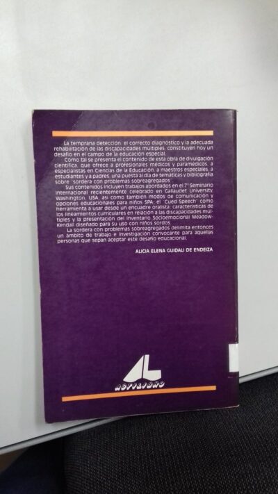El niño sordo con problemas sobreagregados: las discapacidades múltiples: un desafío en educación especial - Imagem 8
