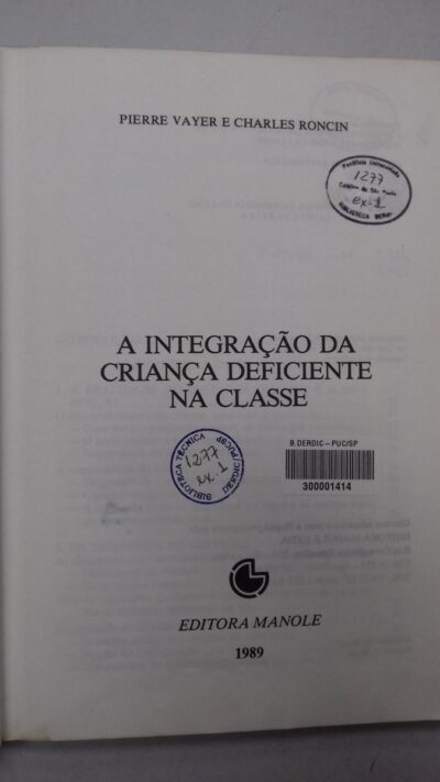 A integração da criança deficiente na classe - Imagem 3