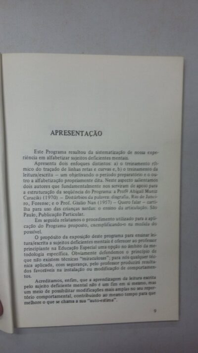 Alfabetização para deficientes mentais: um programa completo - Imagem 5