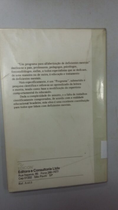 Alfabetização para deficientes mentais: um programa completo - Imagem 6