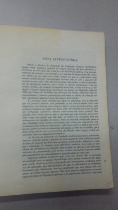 A criança deficiente auditiva situação educativa em Portugal - Imagem 3