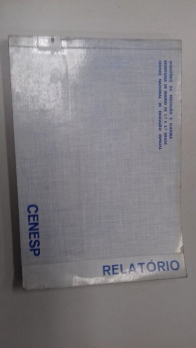 Relatório Cenesp 1979-1985