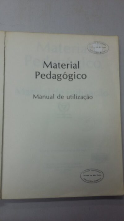 Material pedagógico: manual de utilização - Imagem 2
