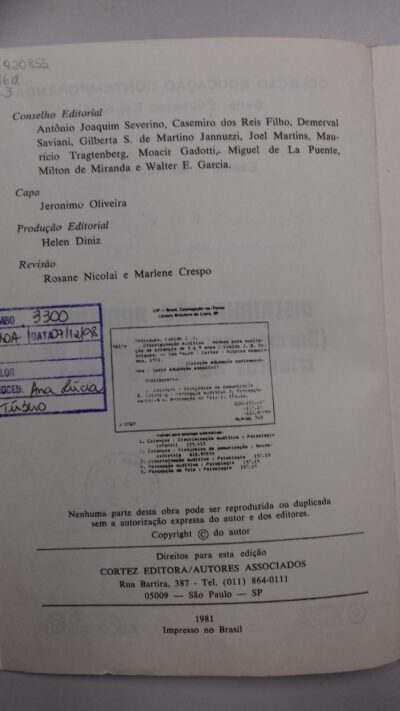 Discriminação auditiva: normas para avaliação de crianças de 5 a 9 anos - Imagem 4
