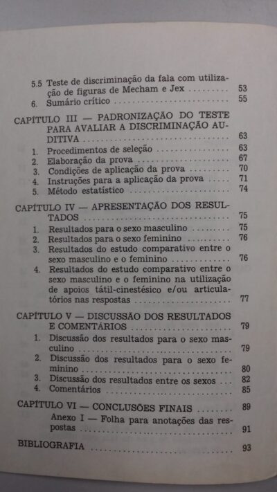 Discriminação auditiva: normas para avaliação de crianças de 5 a 9 anos - Imagem 6