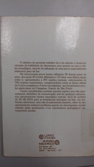 Discriminação auditiva: normas para avaliação de crianças de 5 a 9 anos - Imagem 7