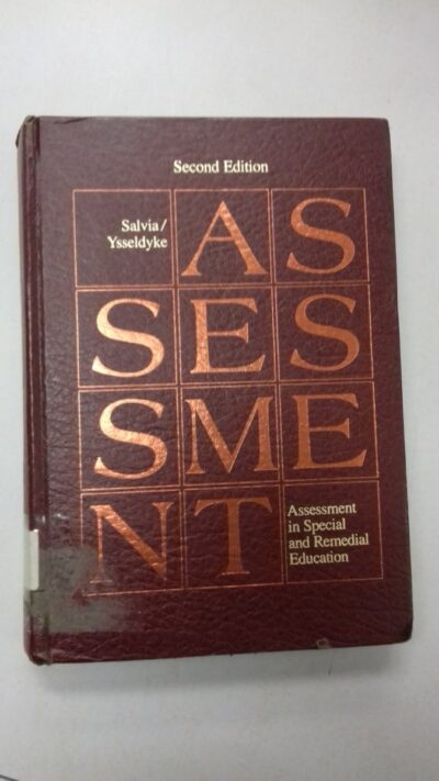 Assessment in special and remedial education