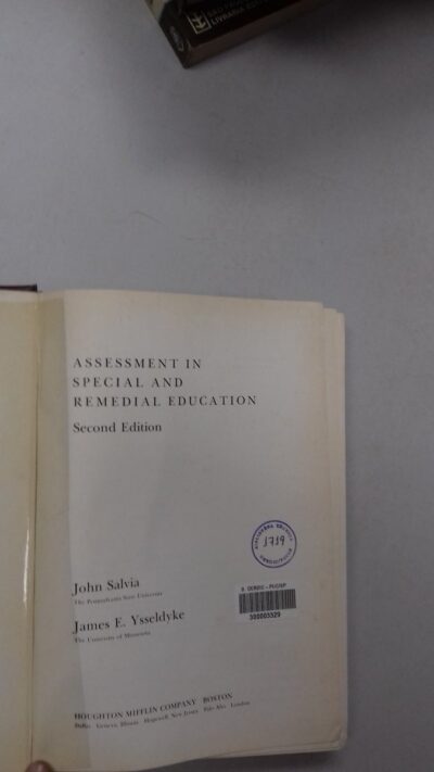Assessment in special and remedial education - Imagem 2