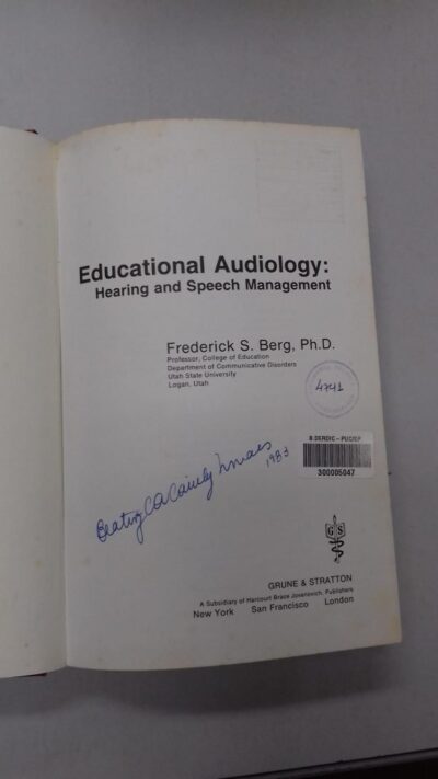 Educational audiology: hearing and speech management - Imagem 2