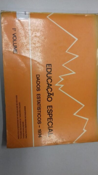 Educação especial. Dados estatísticos 1974