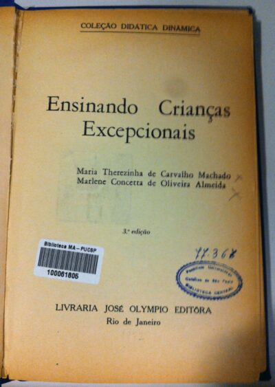 Ensinando crianças excepcionais