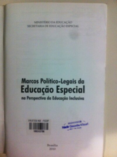 Marcos político-legais da educação especial na perspectiva da educação inclusiva - Imagem 2