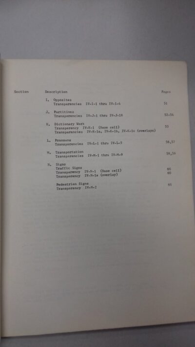 Language arts transparencies for teaching hearing impaired children - Imagem 6