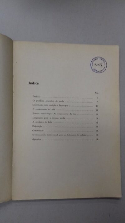 Ensino oro - audio - visual: para os deficientes da audicao - sintese metodologica - Imagem 3