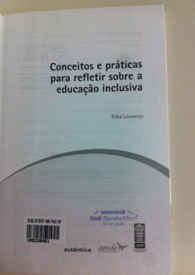 Conceitos e práticas para refletir sobre a educação inclusiva