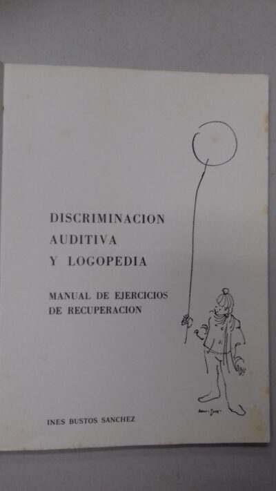 Discriminacion auditiva y logopedia: manual de ejercicios de recuperacion - Imagem 3