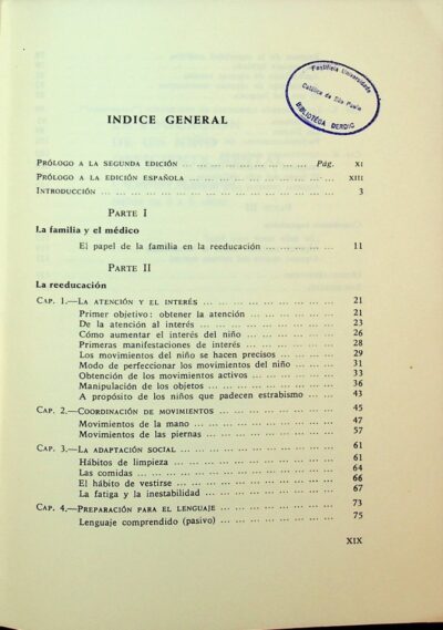 La educacion del nino deficiente mental Vol. 1 - Imagem 3