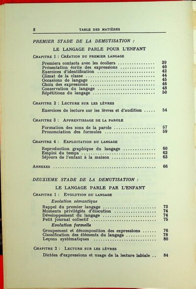 Initiation de l'enfant sourd au langage: pedagogie de la demutisation - Imagem 4