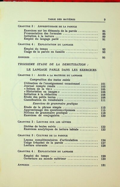 Initiation de l'enfant sourd au langage: pedagogie de la demutisation - Imagem 5