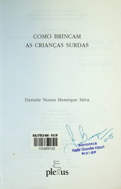 Como brincam as crianças surdas - Imagem 2