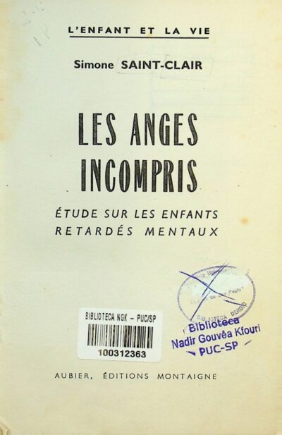 Les anges incompris: etude sur les enfants retardes mentaux - Imagem 2