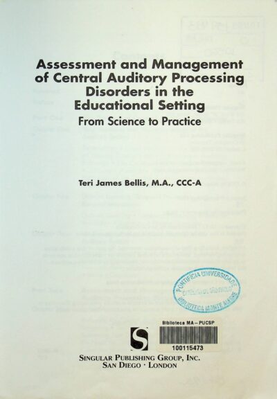 Assessment and management of central auditory processing disorders in the educational setting: from science to practice - Imagem 2