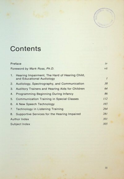 Educational audiology: hearing and speech management - Imagem 3