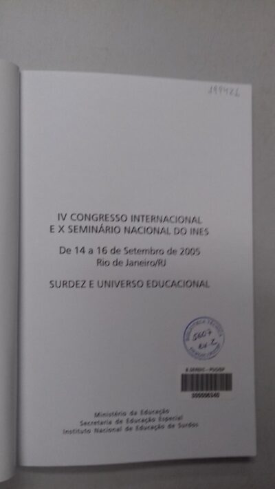 Congresso surdez e universo educacional - Imagem 2